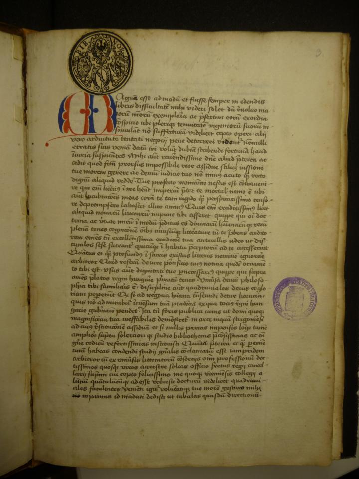 Euclidis Elementa 1 - fotografiert in der Nürnberger Stadtbibliothek