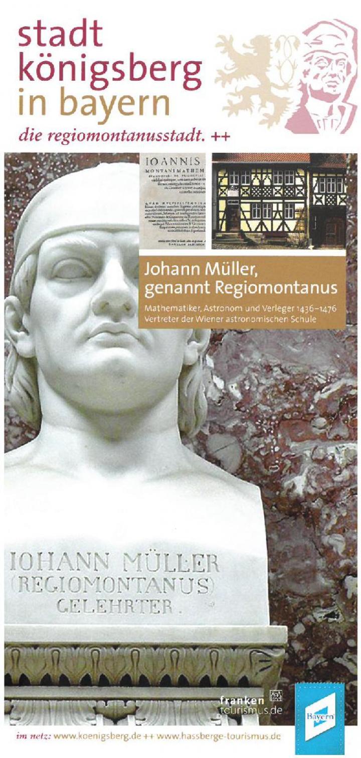 Broschüre zur Regiomontanusausstellung